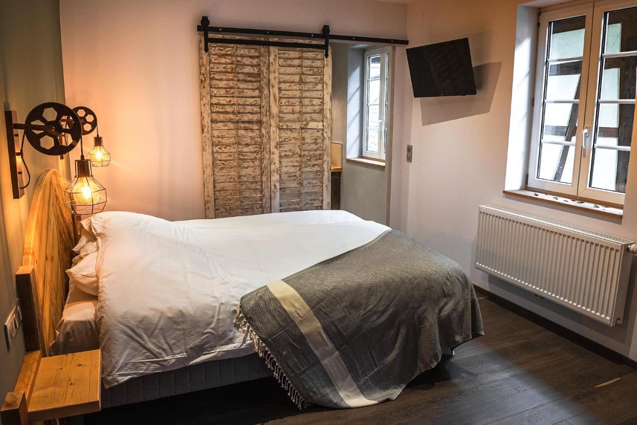 La Couronne A Wissembourg Hotell Exteriör bild