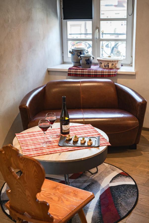La Couronne A Wissembourg Hotell Exteriör bild