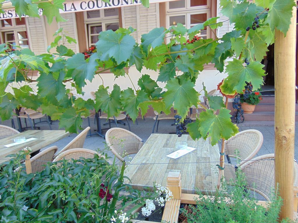 La Couronne A Wissembourg Hotell Exteriör bild